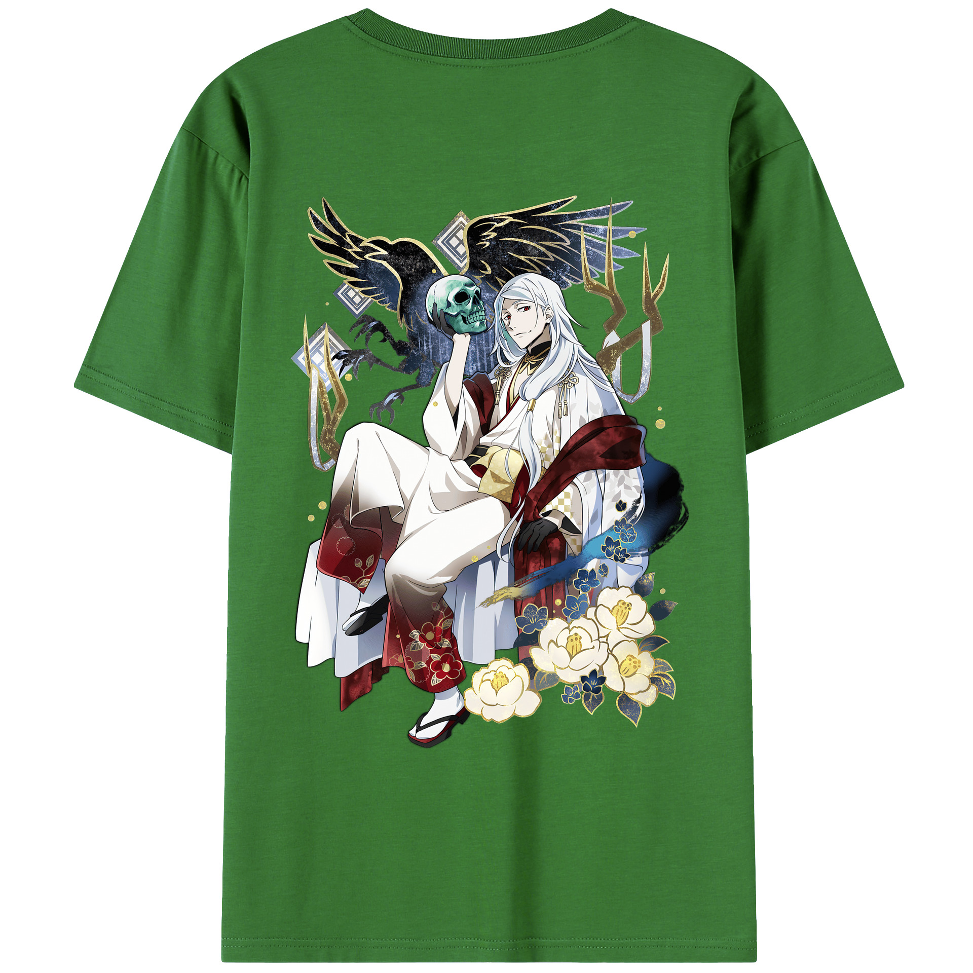 （画像用） 文豪ストレイドッグス Bungo Stray Dogs レディース半袖Tシャツ(バックプリント)